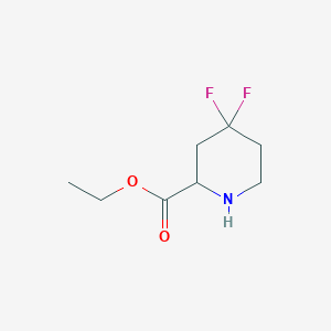 Ethyl 4,4-difluoropiperidine-2-carboxylate