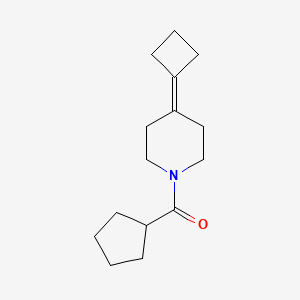 4-Cyclobutylidene-1-cyclopentanecarbonylpiperidine