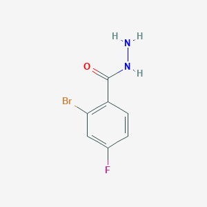 2-Bromo-4-fluorobenzohydrazide