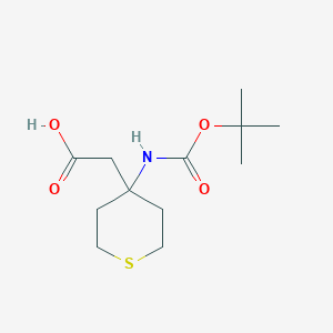 (4-Boc-amino-tetrahydrothiopyran-4-YL)-acetic acid
