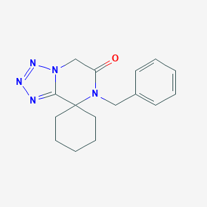 7'-Benzyl-5',7'-dihydrospiro(cyclohexane-1,8'-tetraazolo[1,5-a]pyrazin)-6'-one