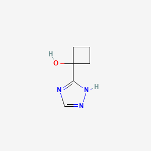 1-(4H-1,2,4-triazol-3-yl)cyclobutan-1-ol