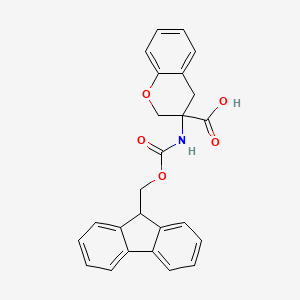 3-(9H-Fluoren-9-ylmethoxycarbonylamino)-2,4-dihydrochromene-3-carboxylic acid