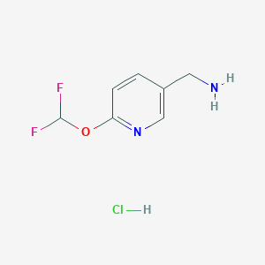 (6-(Difluoromethoxy)pyridin-3-yl)methanamine hydrochloride