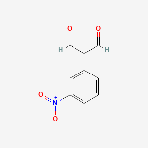 2-(3-Nitrophenyl)propanedial