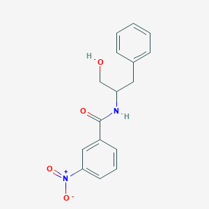 N-(1-hydroxy-3-phenylpropan-2-yl)-3-nitrobenzamide