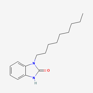 molecular formula C16H24N2O B2423719 3-壬基-1H-苯并咪唑-2-酮 CAS No. 35840-05-2