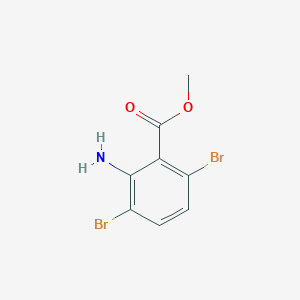 Methyl 2-amino-3,6-dibromobenzoate