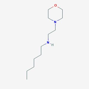 Hexyl[2-(morpholin-4-yl)ethyl]amine