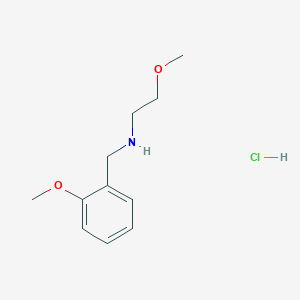 (2-Methoxybenzyl)(2-methoxyethyl)amine hydrochloride