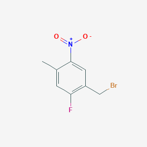 2-Fluoro-4-methyl-5-nitrobenzyl bromide