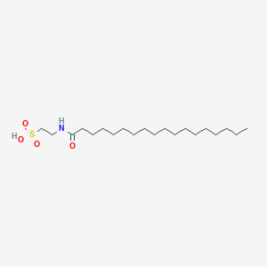 molecular formula C20H41NO4S B024238 N-硬脂酰牛磺酸 CAS No. 63155-80-6
