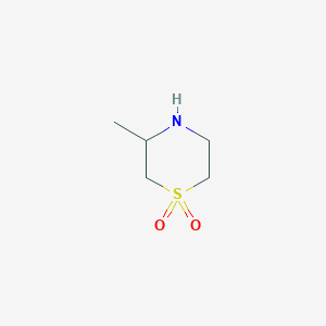Thiomorpholine, 3-methyl-, 1,1-dioxide