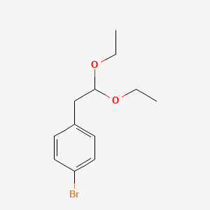 molecular formula C12H17BrO2 B2423858 1-Bromo-4-(2,2-diethoxyethyl)benzene CAS No. 1068466-15-8