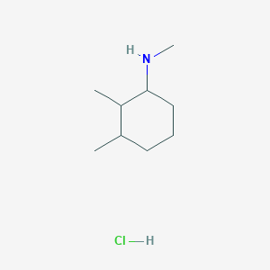 N,2,3-Trimethylcyclohexan-1-amine;hydrochloride