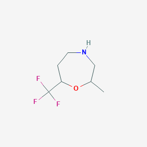 2-Methyl-7-(trifluoromethyl)-1,4-oxazepane