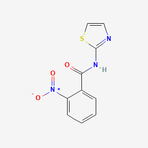 2-nitro-N-1,3-thiazol-2-ylbenzamide