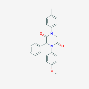 4-(4-Ethoxyphenyl)-1-(4-methylphenyl)-3-phenyl-2,5-piperazinedione