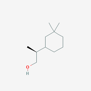 molecular formula C11H22O B2423989 (2S)-2-(3,3-Dimethylcyclohexyl)propan-1-ol CAS No. 2248218-87-1