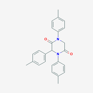 1,3,4-Tris(4-methylphenyl)-2,5-piperazinedione