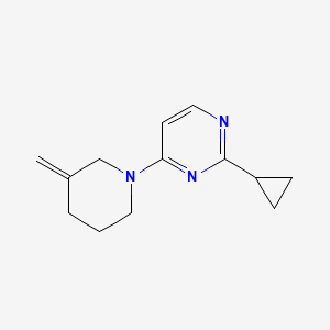 2-Cyclopropyl-4-(3-methylenepiperidin-1-yl)pyrimidine