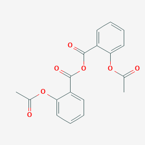 molecular formula C18H14O7 B024242 乙酰水杨酸酐 CAS No. 1466-82-6