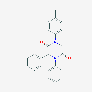 1-(4-Methylphenyl)-3,4-diphenyl-2,5-piperazinedione