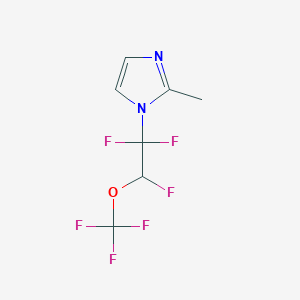 2-methyl-1-[1,1,2-trifluoro-2-(trifluoromethoxy)ethyl]-1H-imidazole