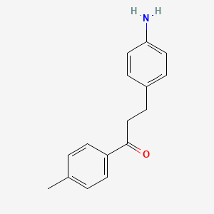 3-(4-Aminophenyl)-1-(4-methylphenyl)-1-propanone