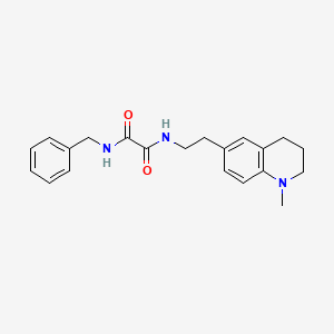N1-benzyl-N2-(2-(1-methyl-1,2,3,4-tetrahydroquinolin-6-yl)ethyl)oxalamide
