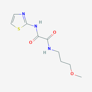 N-(3-methoxypropyl)-N'-(1,3-thiazol-2-yl)oxamide