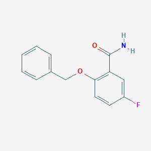 2-(Benzyloxy)-5-fluorobenzamide