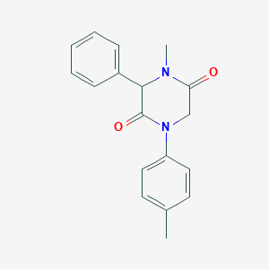 4-Methyl-1-(4-methylphenyl)-3-phenyl-2,5-piperazinedione