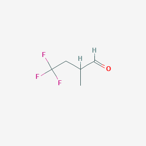 2-Methyl-4,4,4-trifluorobutanal