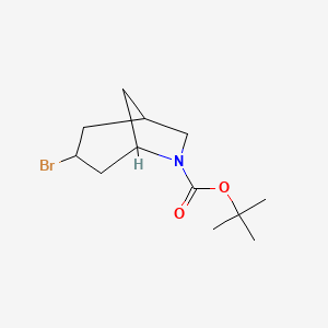 Tert-butyl 3-bromo-6-azabicyclo[3.2.1]octane-6-carboxylate