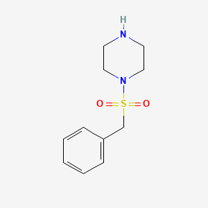 molecular formula C11H16N2O2S B2424539 1-(Benzylsulfonyl)piperazine CAS No. 186412-62-4