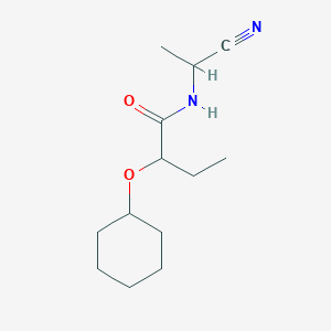 N-(1-cyanoethyl)-2-(cyclohexyloxy)butanamide
