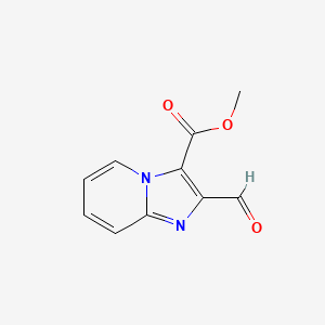 molecular formula C10H8N2O3 B2424574 Methyl 2-formylimidazo[1,2-a]pyridine-3-carboxylate CAS No. 2248302-76-1