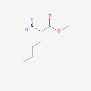 Methyl 2-aminohept-6-enoate