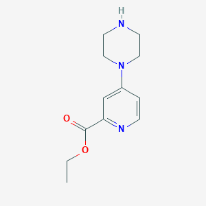 Ethyl 4-piperazin-1-ylpyridine-2-carboxylate