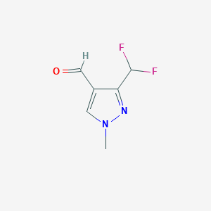 3-(difluoromethyl)-1-methyl-1H-pyrazole-4-carbaldehyde