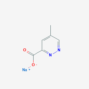 Sodium 5-methylpyridazine-3-carboxylate