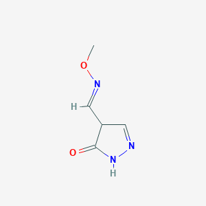 4-[(1E)-(methoxyimino)methyl]-4,5-dihydro-1H-pyrazol-5-one