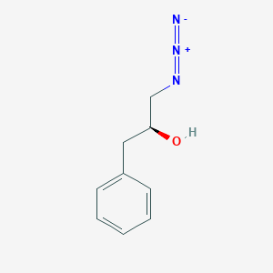 molecular formula C9H11N3O B2424711 (S)-1-Phenyl-3-azido-2-propanol CAS No. 1807933-96-5