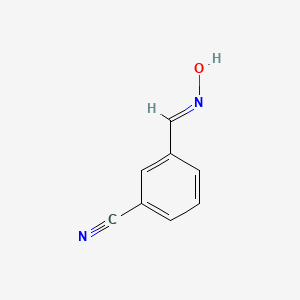 molecular formula C8H6N2O B2424792 3-Cyanobenzaldehyde oxime CAS No. 64847-76-3