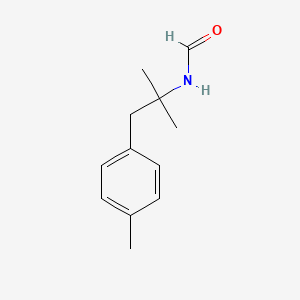 N-[2-methyl-1-(4-methylphenyl)propan-2-yl]formamide