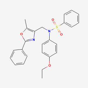 3-[2-(4-bromophenyl)imidazo[1,2-a]pyridin-3-yl]-N-(4-ethylbenzyl)propanamide