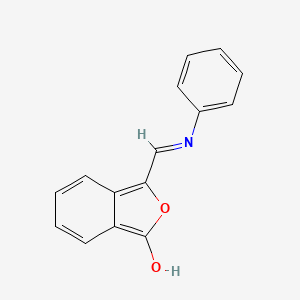 3-(anilinomethylene)-2-benzofuran-1(3H)-one