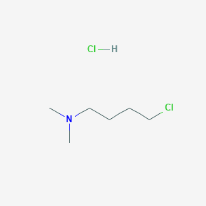molecular formula C6H15Cl2N B2424827 (4-Chlorobutyl)dimethylamine hydrochloride CAS No. 365432-21-9; 69749-71-9