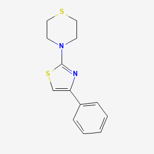 4-(4-Phenyl-1,3-thiazol-2-yl)thiomorpholine